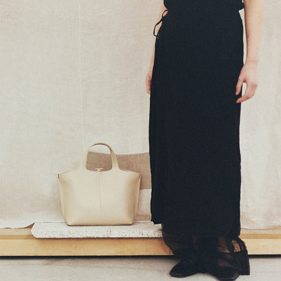 PANIER TOTE BAG WHITE