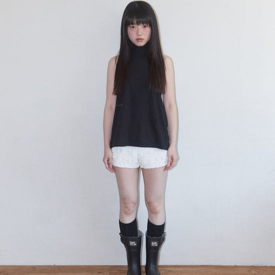 DEAR BACK HALTERNECK BLACK