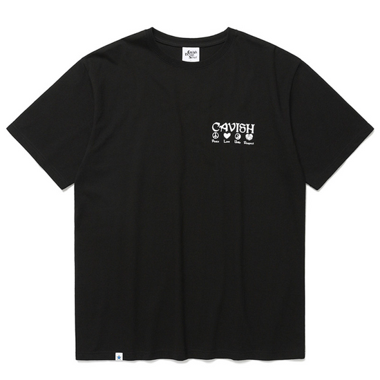 PLUR LOGO SS TEE BLACK