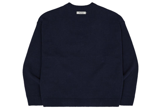 MARINE REVERSIBLE GRAPHIC KNIT NAVY