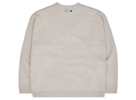 MARINE REVERSIBLE GRAPHIC KNIT IVORY