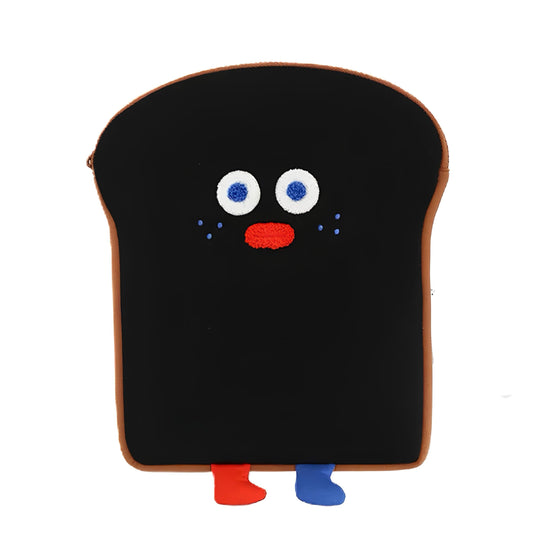 IPAD POUCH BURNED TOAST - BLACK