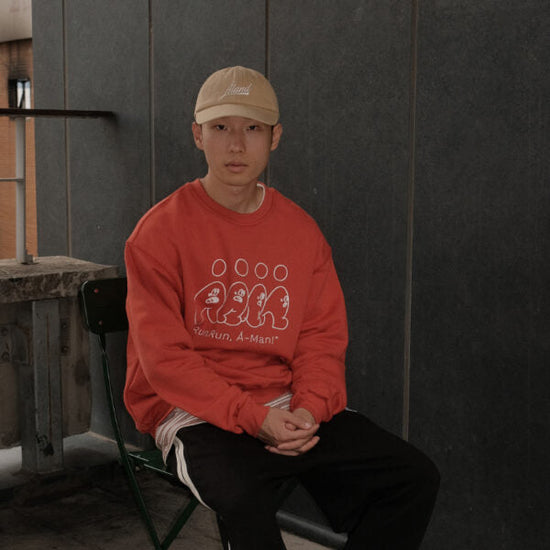 ALAND DAILY LOGO BASEBALL CAP BEIGE