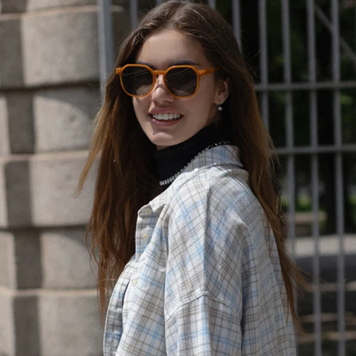 LACTEA C3 KHAKI LENS + AMBER FRAME