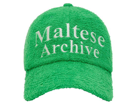 MALTESE ARCHIVE TERRY BALL CAP GREEN