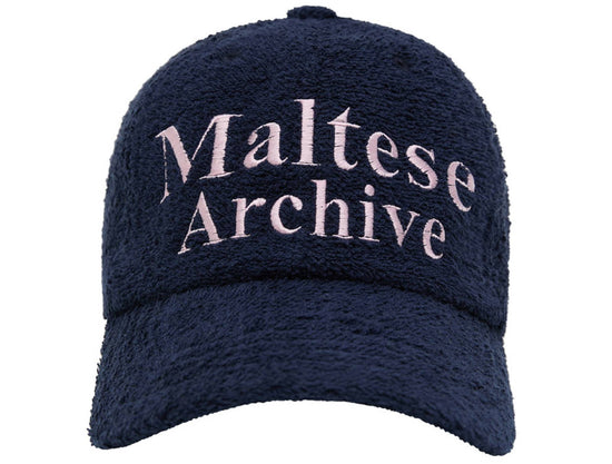 MALTESE ARCHIVE TERRY BALL CAP NAVY