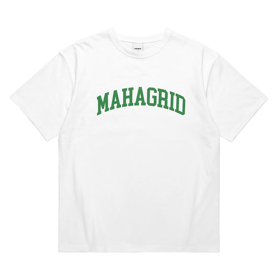 VARSITY LOGO TEE WHITE