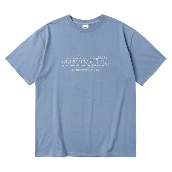 THIRD LOGO TEE LIGHT BLUE