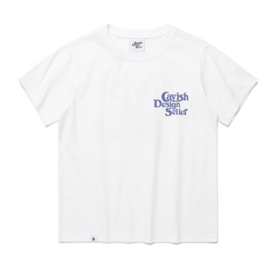 W TWINKLE SELLER LOGO SS TEE WHITE