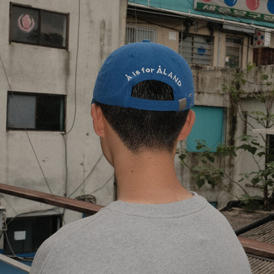 ALAND DAILY LOGO BASEBALL CAP BLUE