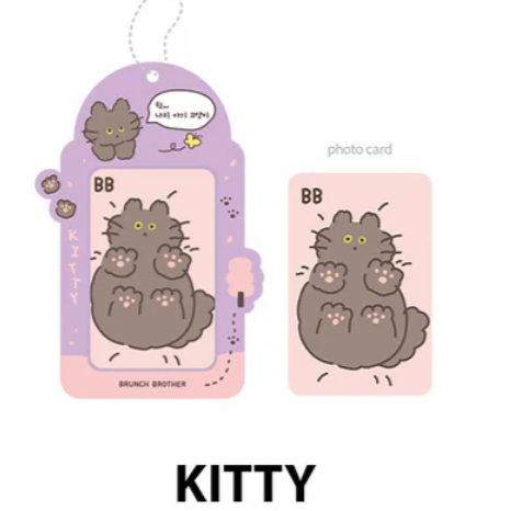 BRUNCH BROTHER PHOTOCARD HOLDER_KITTY MIX